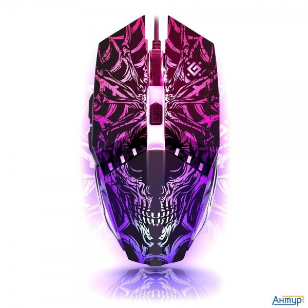 Defender Prototype Gm-670l [52670] {Проводная игровая мышь, оптика, 6кнопок, 2400dpi}