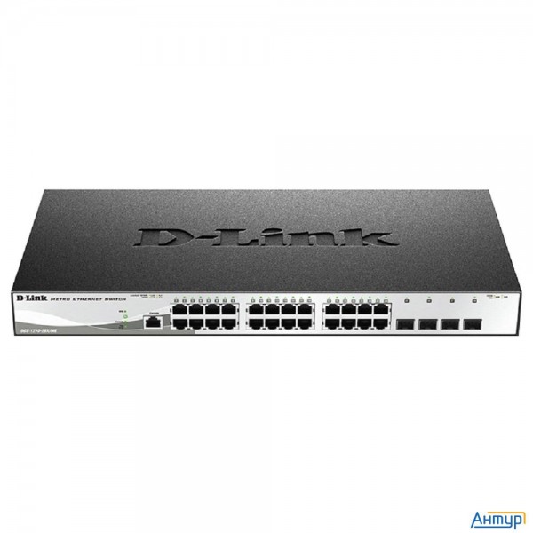 D-link Dgs-1210-28x/me/c1a Управляемый L2 коммутатор с 24 портами 10/100/1000base-t и 4 портами 10gb