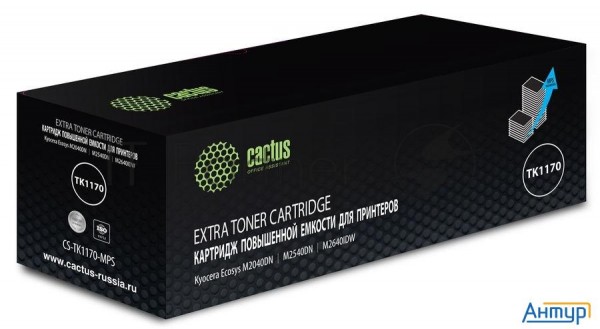 Картридж лазерный Cactus Cs-tk1170-mps черный (12000стр.) для Kyocera Ecosys M2040dn/ M2540dn/m2640i
