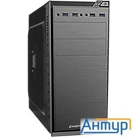 Exegate Ex272749rus Корпус Minitower Exegate Qa-412u Black, Matx, <без БП>, 2*usb+2*usb3.0, Audio