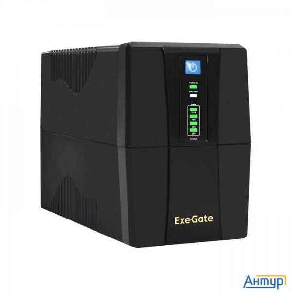 Exegate Ex292763rus ИБП Exegate Specialpro Unb-600.led.avr.4c13.rj.usb <600va/360w, Led, Avr, 4*c13,