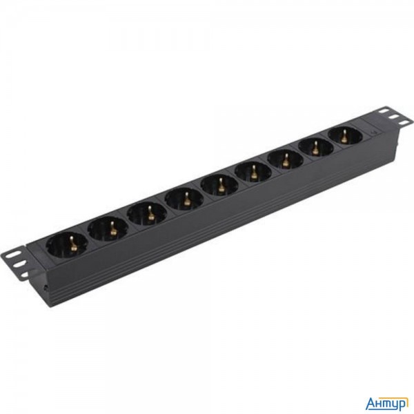 Exegate Ex280853rus Блок розеток Exegate Serverpro Pdu-19h907 Al-9s-c20, 19",1u,алюм, 9schuko, С20