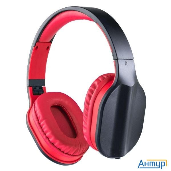 Perfeo Pf_a4004 наушники полноразмерные Dual черные/красные