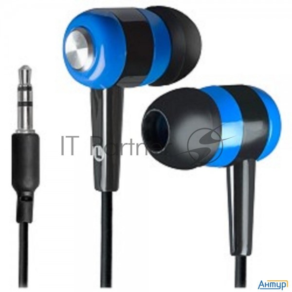 Наушники Defender Basic-616 Black/blue кабель 1,1 м