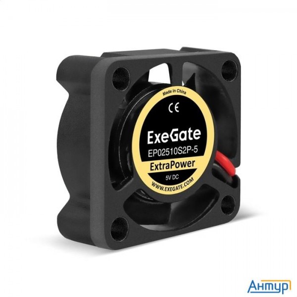 Exegate Ex295188rus Вентилятор 5В Dc Exegate Extrapower Ep02510s2p-5 (25x25x10 мм, Sleeve Bearing (п
