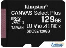 Флеш карта Kingston 128gb Micsdxc Canvas Select Plus 100r A1 C10 Single Pack W/o Adp Ean: 7406172990