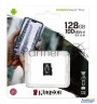 Флеш карта Kingston 128gb Micsdxc Canvas Select Plus 100r A1 C10 Single Pack W/o Adp Ean: 7406172990