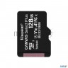 Флеш карта Kingston 128gb Micsdxc Canvas Select Plus 100r A1 C10 Single Pack W/o Adp Ean: 7406172990