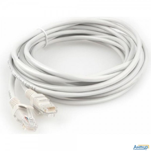 Гарнизон Pc-utp-5e-5 кат.5e, Патч-корд Utp 5м, литой, многожильный (серый)