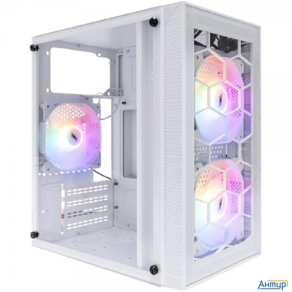 1stplayer Firebase X1 White / Matx / 3x120mm Led Fans / X1-wh-3f1-w
