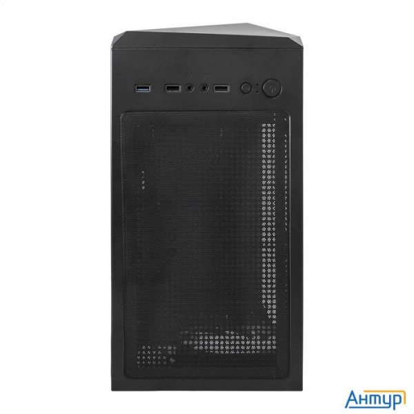 Exegate Ex292858rus Корпус Miditower Exegate Evo-8225 (atx, без БП, 2*usb+1*usb3.0, черный, 2 вент.