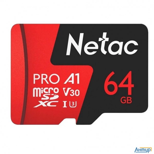 Micro Securedigital 64gb Netac Microsd P500 Extreme Pro, Retail Version Card Only [nt02p500pro-064g-