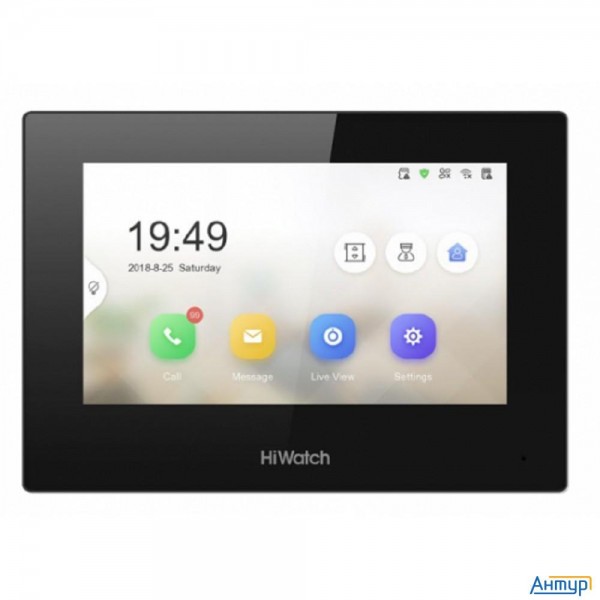 Видеопанель Hiwatch Vdp-h2211(b),  накладная,  белый