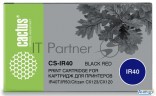 Картридж ленточный Cactus Cs-ir40 черный/красный для Citizen Ir40t/ir50/citizen Cx123/cx120