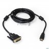Кабель Exegate Ex284906rus  Hdmi-dvi Exegate Ex-cc-hdmim-dvim-2.0 (19m/25m, Dual Link, 2м, 2 фильтра