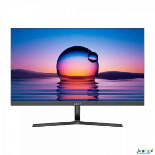 Cbr Lcd Монитор 27" Q27f100, Ips, Fhd 1920x1080, 100Гц, 1*hdmi, 1*vga, внешний БП, черный, кабель 1*