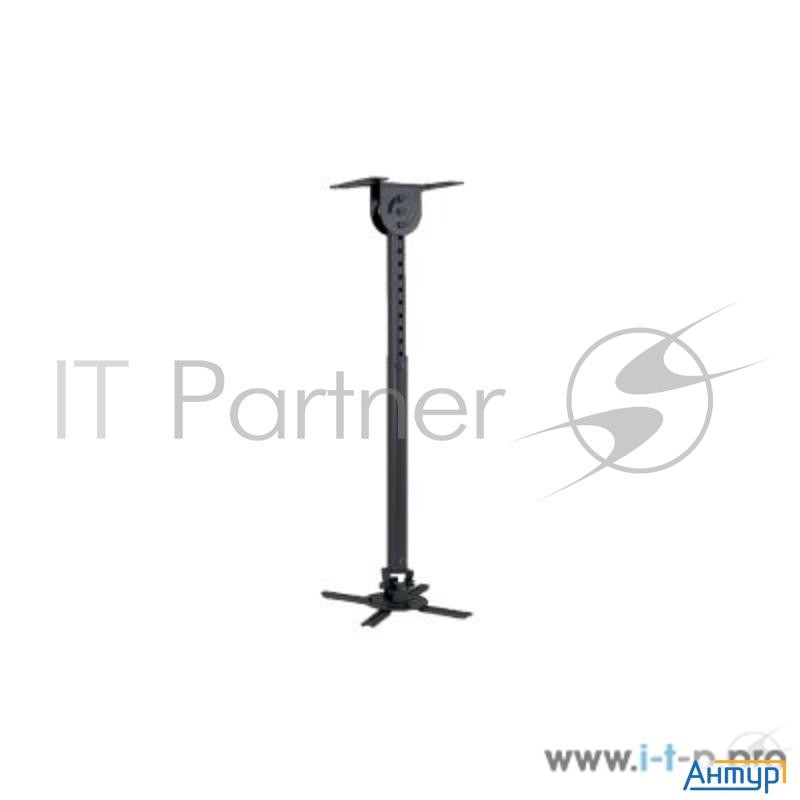 Кронштейн Wize Wpa-b черный {Потолочные, Макс. крепежное расстояние 260х260, макс. вес нагрузки 12 к