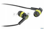 Наушники Defender Pulse 420 черный + желтый, вставки 63421