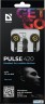 Наушники Defender Pulse 420 черный + желтый, вставки 63421