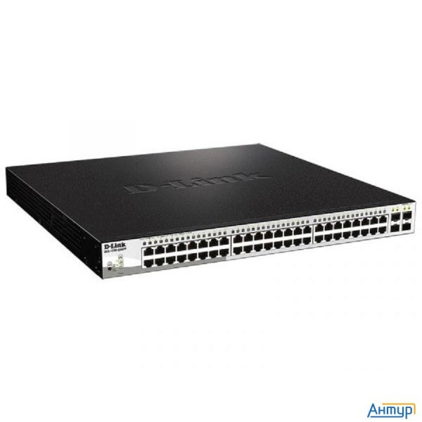 D-link Dgs-1210-52mpp/e2a Proj Настраиваемый L2 коммутатор с 48 портами 10/100/1000base-t и 4 портам