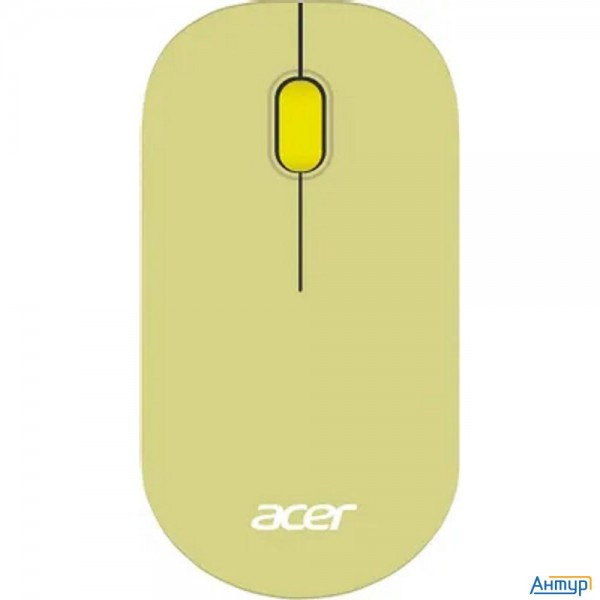 Acer Omr205 [zl.mceee.02j] оптич./1200dpi/беспроводн/usb/зеленый/желтый