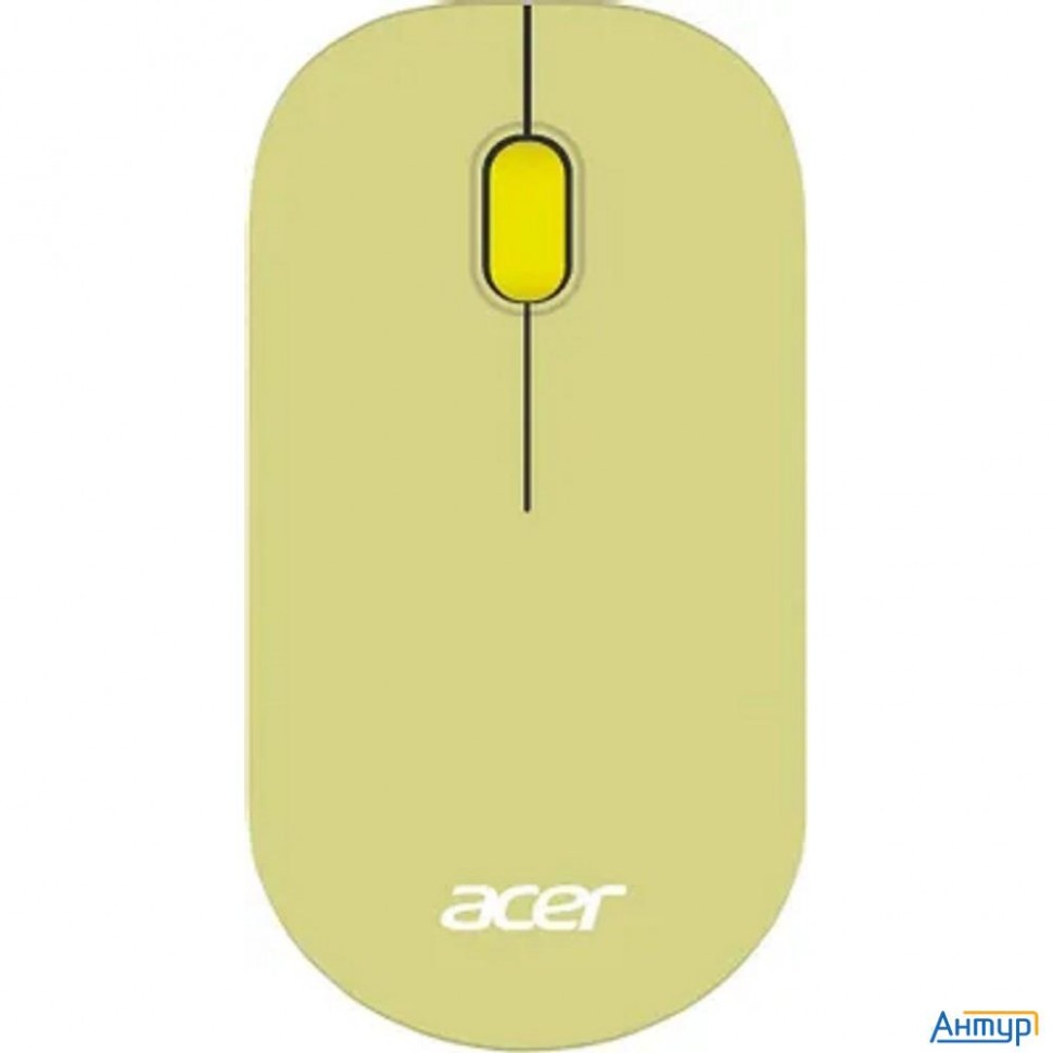 Acer Omr205 [zl.mceee.02j] оптич./1200dpi/беспроводн/usb/зеленый/желтый