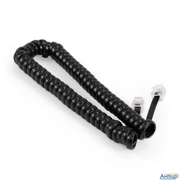 Exegate Ex298383rus Патч-корд телефонный Exegate Tc4p4c-2m (шнур для телефонной трубки, витой, Rj-10