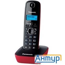 Kx-tg1611rur (красный) {АОН, Caller Id,12 мелодий звонка,подсветка дисплея,поиск трубки}
