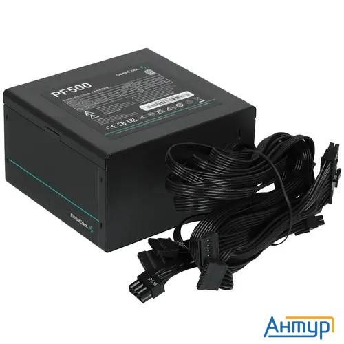 Блок питания Deepcool Atx 500w Pf500 80 Plus  (20+4pin) Apfc 120mm Fan 6xsata Rtl