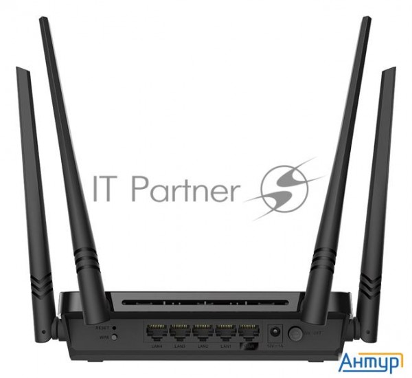 Роутер D-link Dir-822/ru/e1a, Wireless Ac1200 Dual-band Router With 1 10/100base-tx Wan Port And 4 1