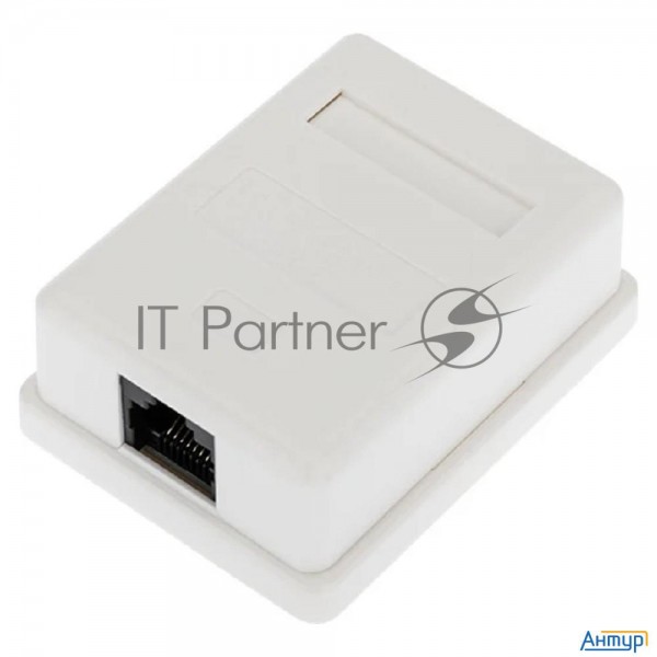 Розетка компьютерная внешняя, 1-порт Rj-45 (8p8c), Utp неэкранированная, категория 6, Rexant