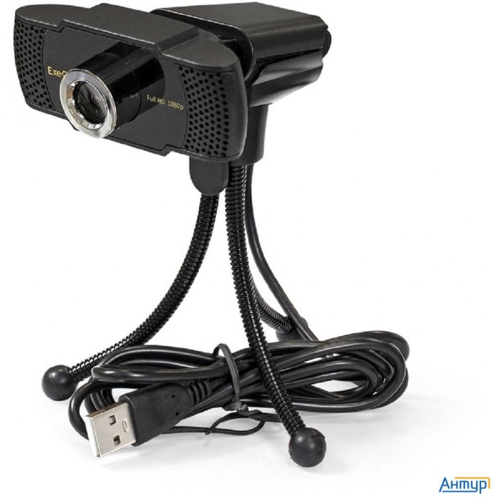 Exegate Ex287242rus Веб-камера Exegate Businesspro C922 Fullhd Tripod, Usb, 1920х1080, микр.с шумопо