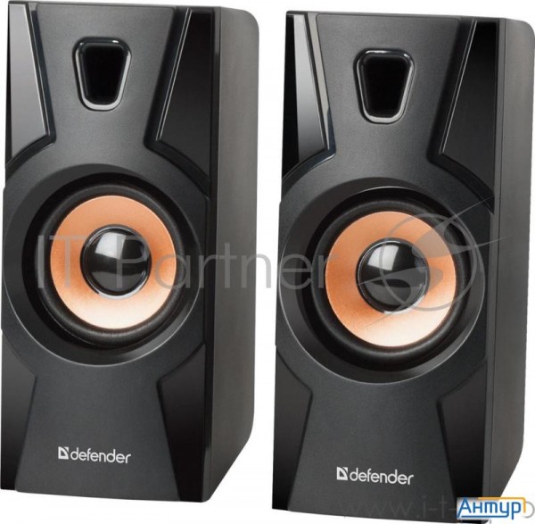 Defender Aurora S8 черный, 8 Вт, питание от Usb Акустическая 2.0 система [65408]