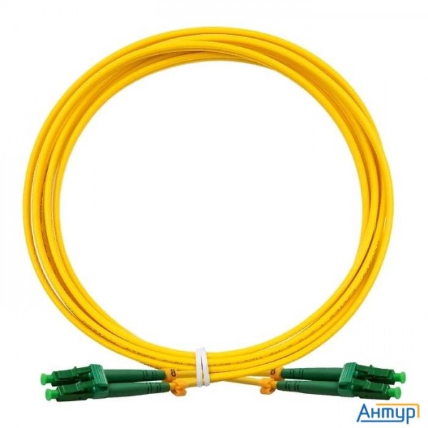 Exegate Ex295138rus Патч-корд волоконно-оптический Fc-d-9-lc/apc-lc/apc-3m-lszh (Шнур ВО Sm 9/125 (o