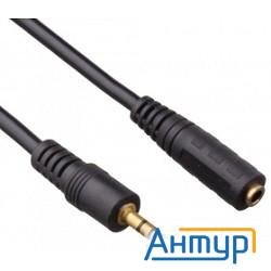 Exegate Ex205309rus Удлинитель звуковой (3.5mm Jack M - 3.5mm Jack F) 3м Exegate, позолоченные разъе