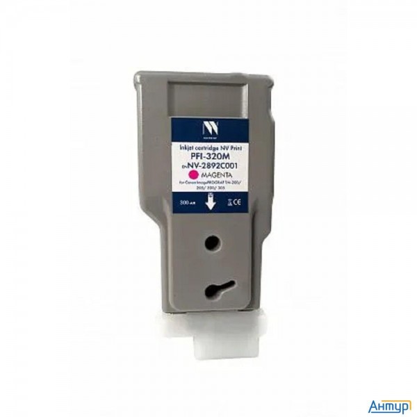Струйный картридж Nv Print Pfi-320m (nv-2892c001) Magenta для Canon Imageprograf Tm-200/205/300/305