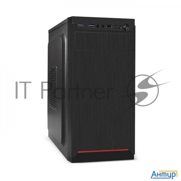 Exegate Ex292356rus Корпус Minitower Exegate Baa-114u2 (matx, без БП, 1*usb+2*usb3.0, аудио, черный)