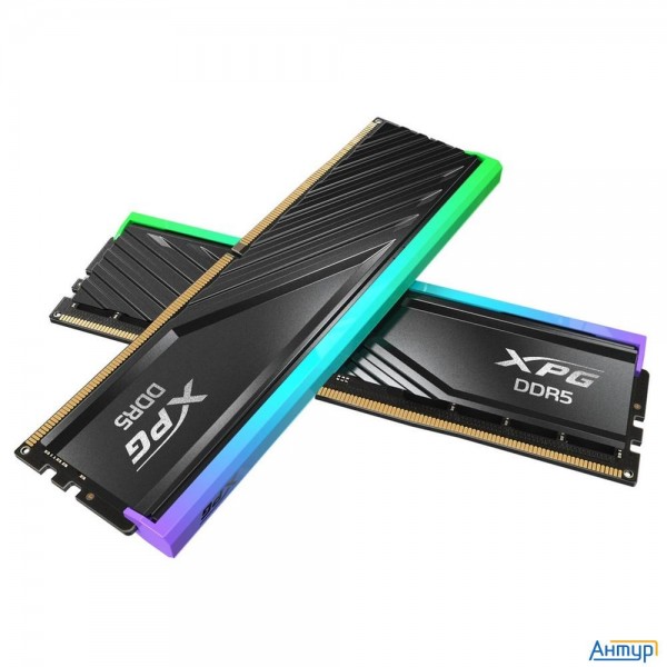 Память Ddr5 2x16gb 6000mhz A-data Ax5u6000c3416g-dtlabrbk Xpg Lancer Rgb Rtl Pc5-48000 Cl34 Dimm 288