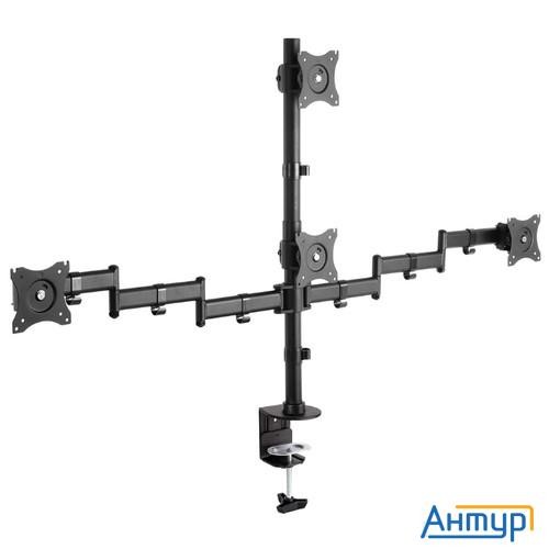 Arm Media Lcd-t16 черный 15"-32" макс.40кг настольный поворот и наклон верт.перемещ.