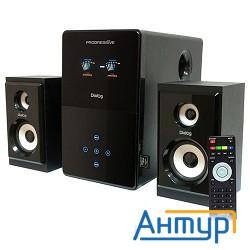 Dialog Progressive Ap-220 Black {2.1, 30w+2*12w Rms, Usb+sd Reader}
