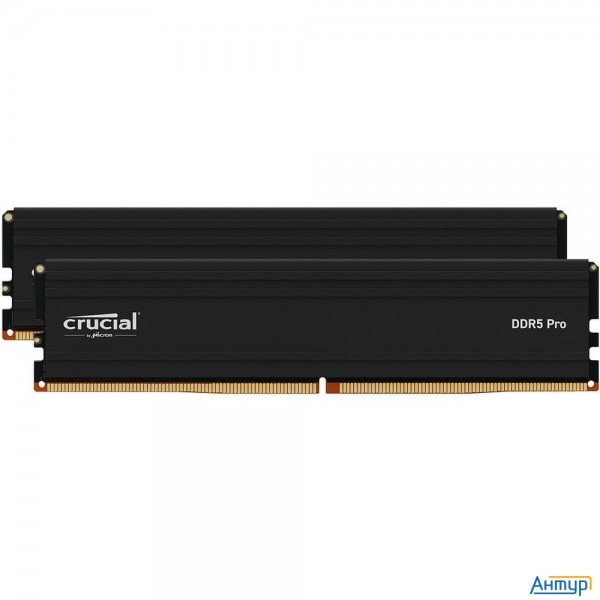 Модуль памяти Crucial 32gb Ddr5 Udimm 5600mhz Cp2k16g56c46u5 Kit 2*16gb, Cl46-45-45