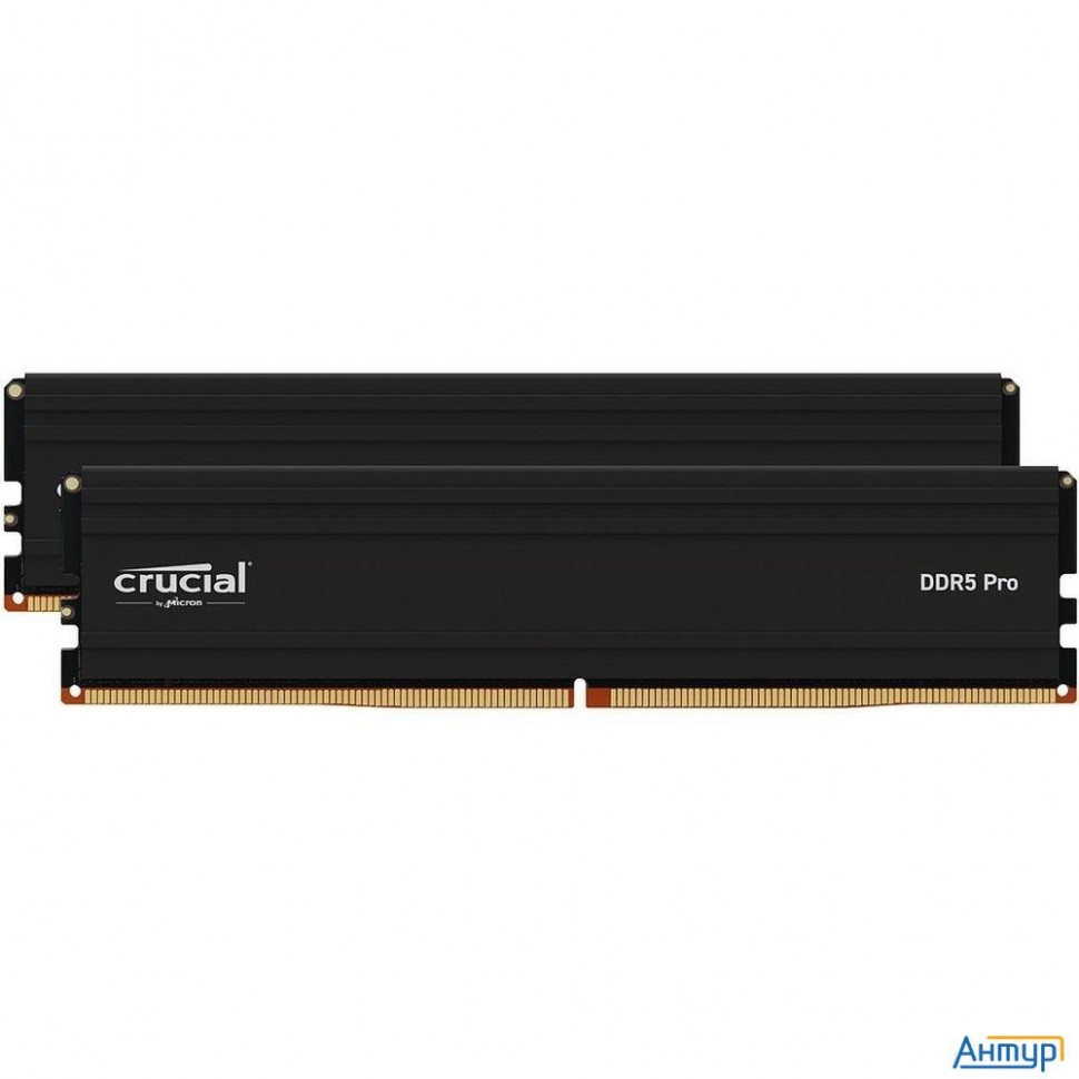 Модуль памяти Crucial 32gb Ddr5 Udimm 5600mhz Cp2k16g56c46u5 Kit 2*16gb, Cl46-45-45