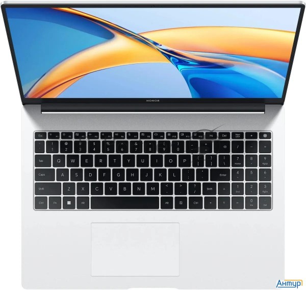 Ноутбук 16" Ips Fhd Honor Magicbook X16 Silver (ryzen 5 7640hs/16gb/512gb Ssd/vga Int/noos) (5301ajy