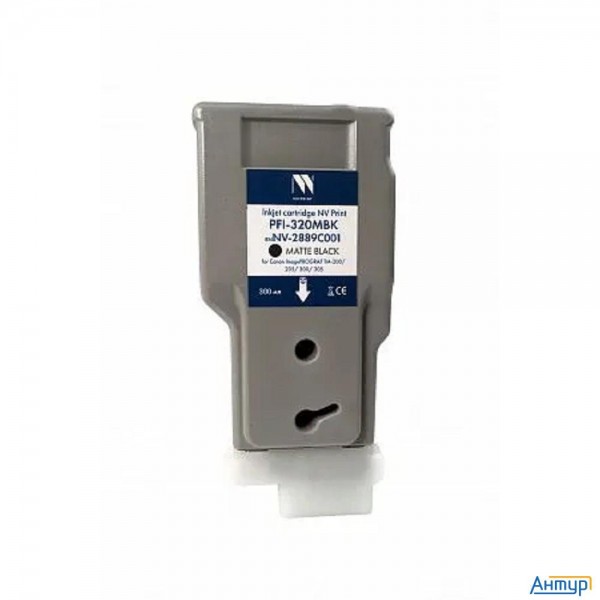 Струйный картридж Nv Print Pfi-320mbk (nv-2889c001) Matte Black для Canon Imageprograf Tm-200/205/30
