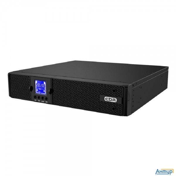 ИБП Cbr [esn-2krt-8i-lchersc] Online 2000va/2000w Rt 8 X C13, Lcd, Hid-usb, Rs232, Epo, Snmp Slot
