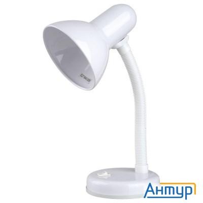 Camelion Kd-301 С01 белый (Светильник настольный,230v 40...60w)