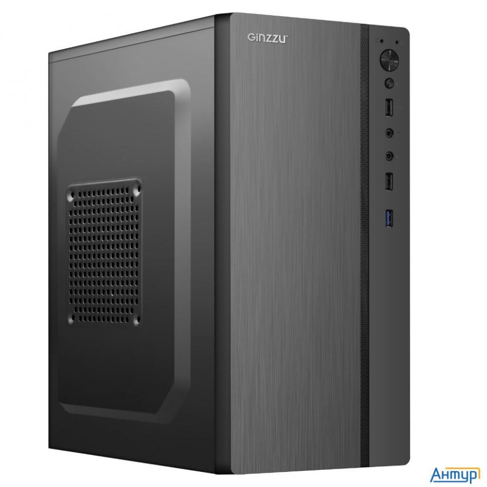 Ginzzu B200 1*usb 3.0,2*usb 2.0,au  W/o Psu