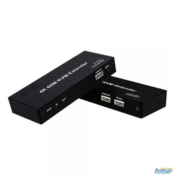 Orient Ve070, Hdmi 2.0 Kvm Extender (tx+rx), Hdmi+usb+audio удлинитель до 60 м по витой паре Cat6, H