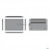 Ноутбук Hiper Dzen 15.6"(1920x1080 (матовый) Ips)/intel Core I5 1135g7(2.4ghz)/8192mb/256ssdgb/nodvd