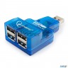 Контроллер Gembird  Hub Usb2.0 Mini 4-port Uhb-cn224